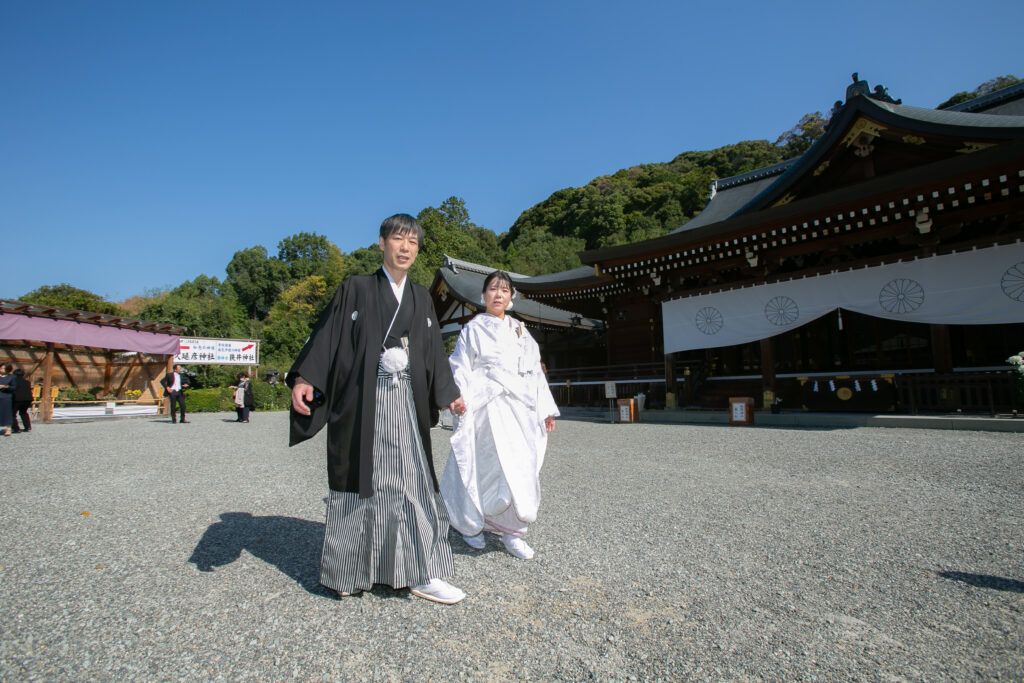大神神社：柔らかい光に包まれたオリジナル結婚式 写真