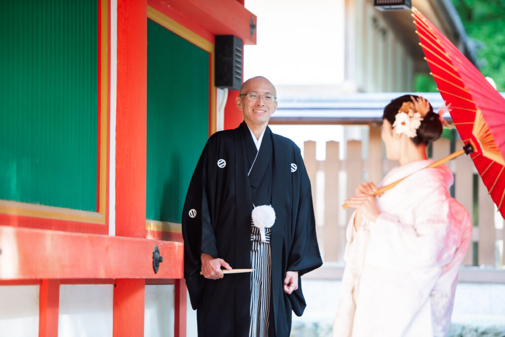 石上神宮挙式：色打掛に込めた想いとともに 写真