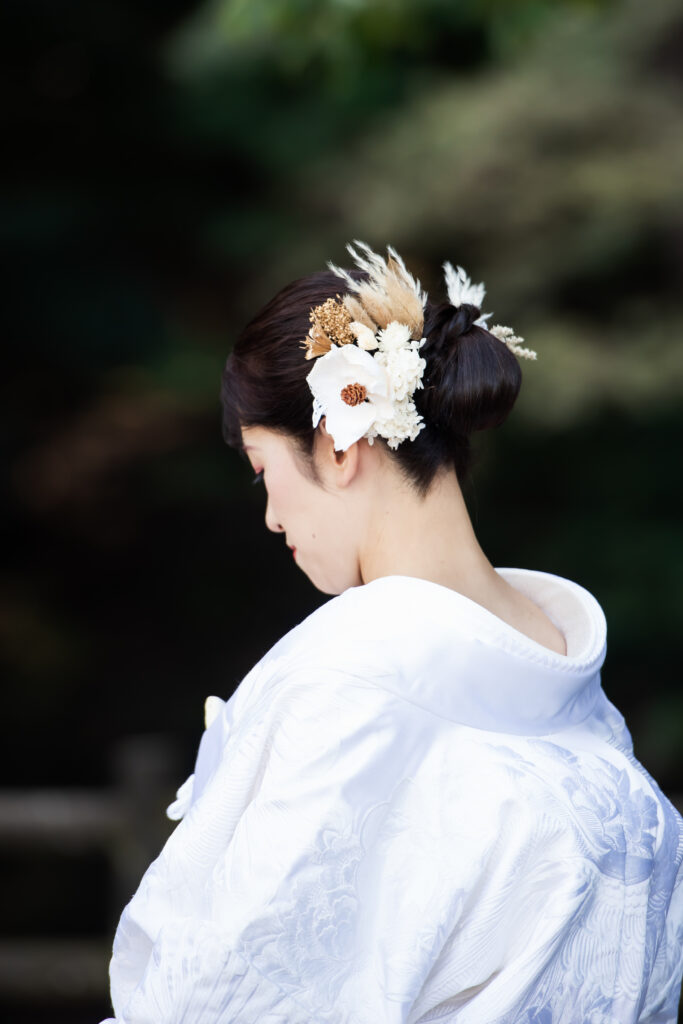 石上神宮挙式：色打掛に込めた想いとともに 写真