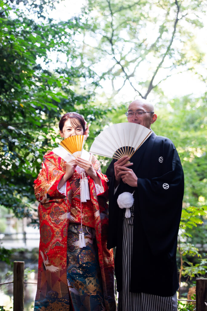 石上神宮挙式：色打掛に込めた想いとともに 写真