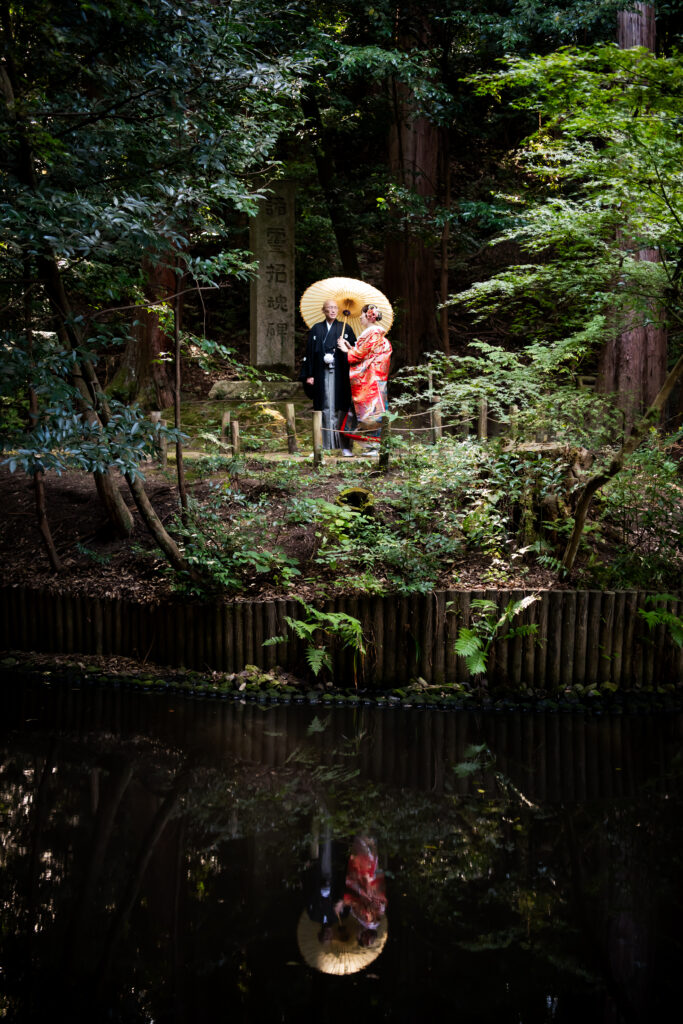 石上神宮挙式：色打掛に込めた想いとともに 写真