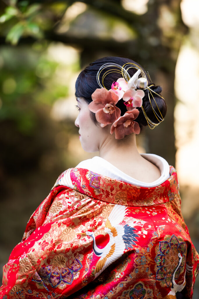石上神宮挙式：色打掛に込めた想いとともに 写真