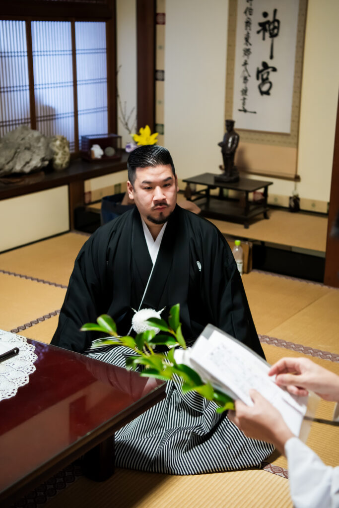 石上神宮：白無垢が映える秋の神社婚 写真